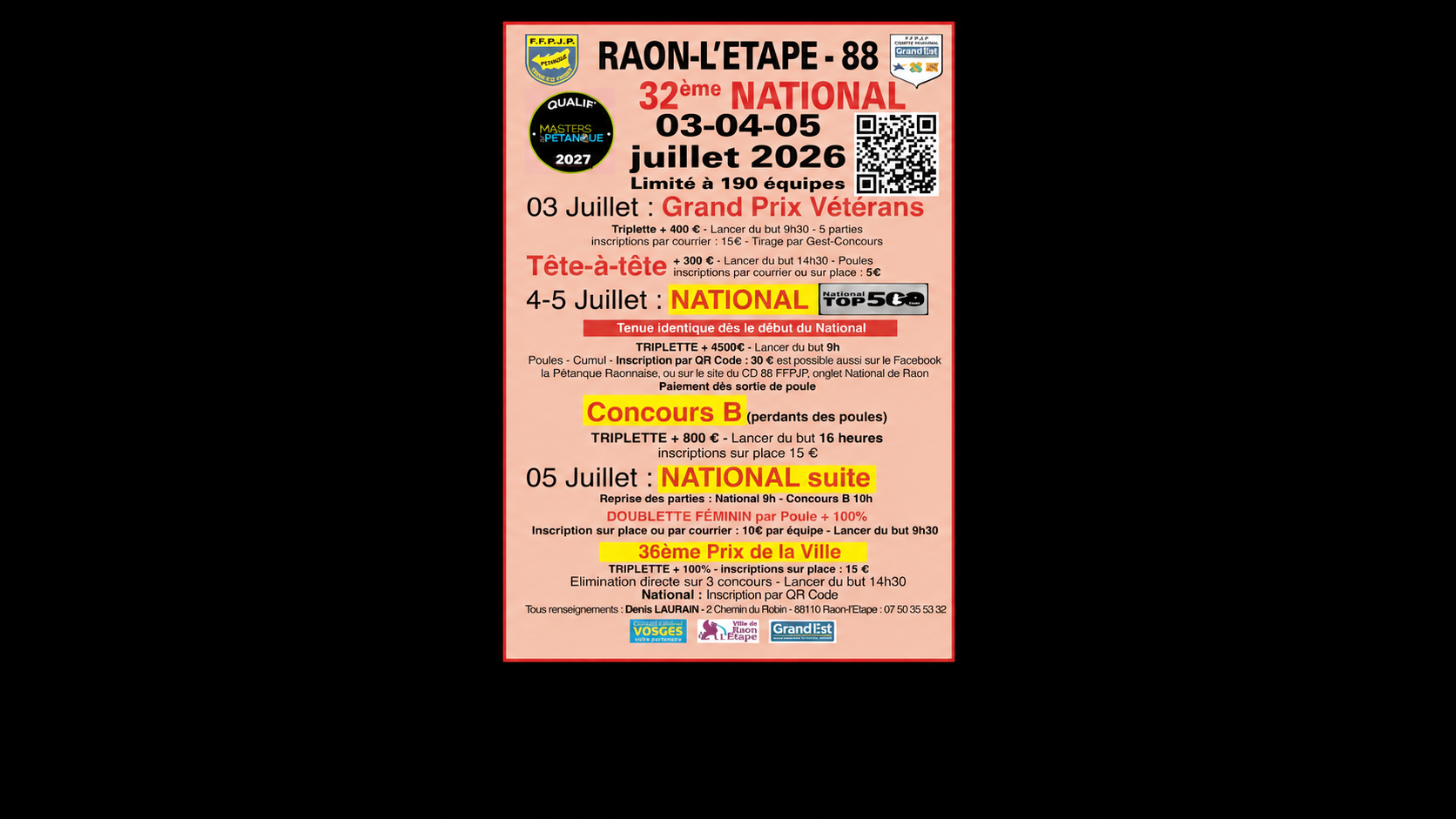 DPV-Herrenkader beim National in Raon-l’Étape