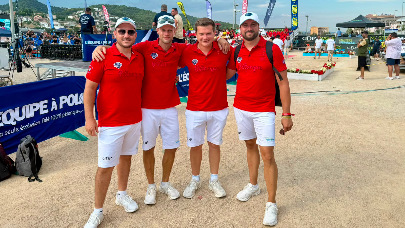 Masters de Pétanque: Équipe Allemagne vor den letzten beiden Etappen